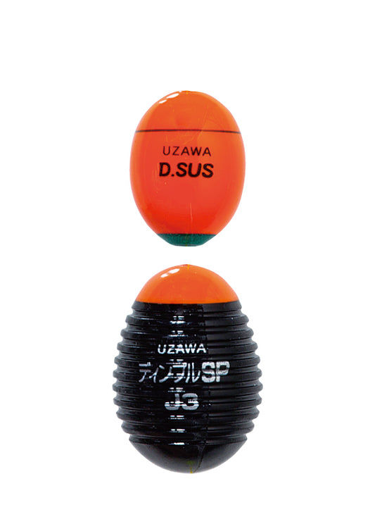 UZAWA D.SUSセット(二段ウキ)|全層沈め釣り対応・高感度フカセウキ