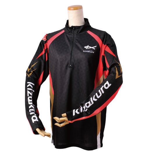 Kz ジップアップシャツ Kz-Z1 ブラック